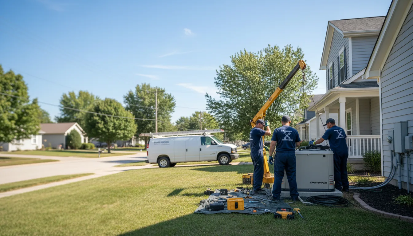Generator Installation in Mooringsport, LA near me